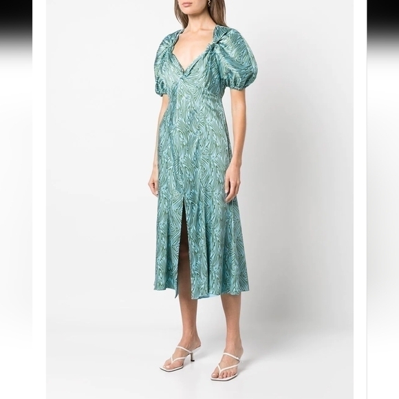 CINQ A Sept Marice Dress Size 4 In CELESTE MULTI - Picture 1 of 10